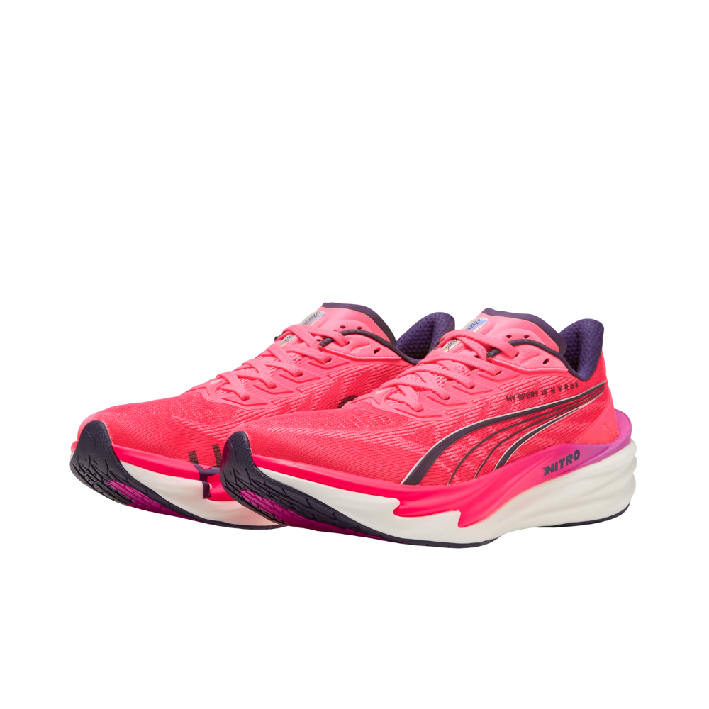Hyrox Deviate Nitro 4 Men's :PUMA White | Pure Pink