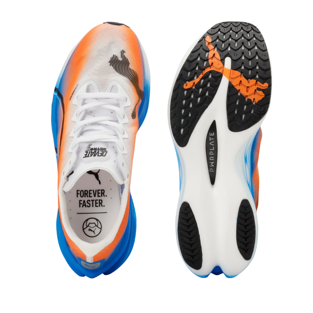 Deviate Nitro Elite 3 Ekiden Women's :PUMA White | Heat Fire