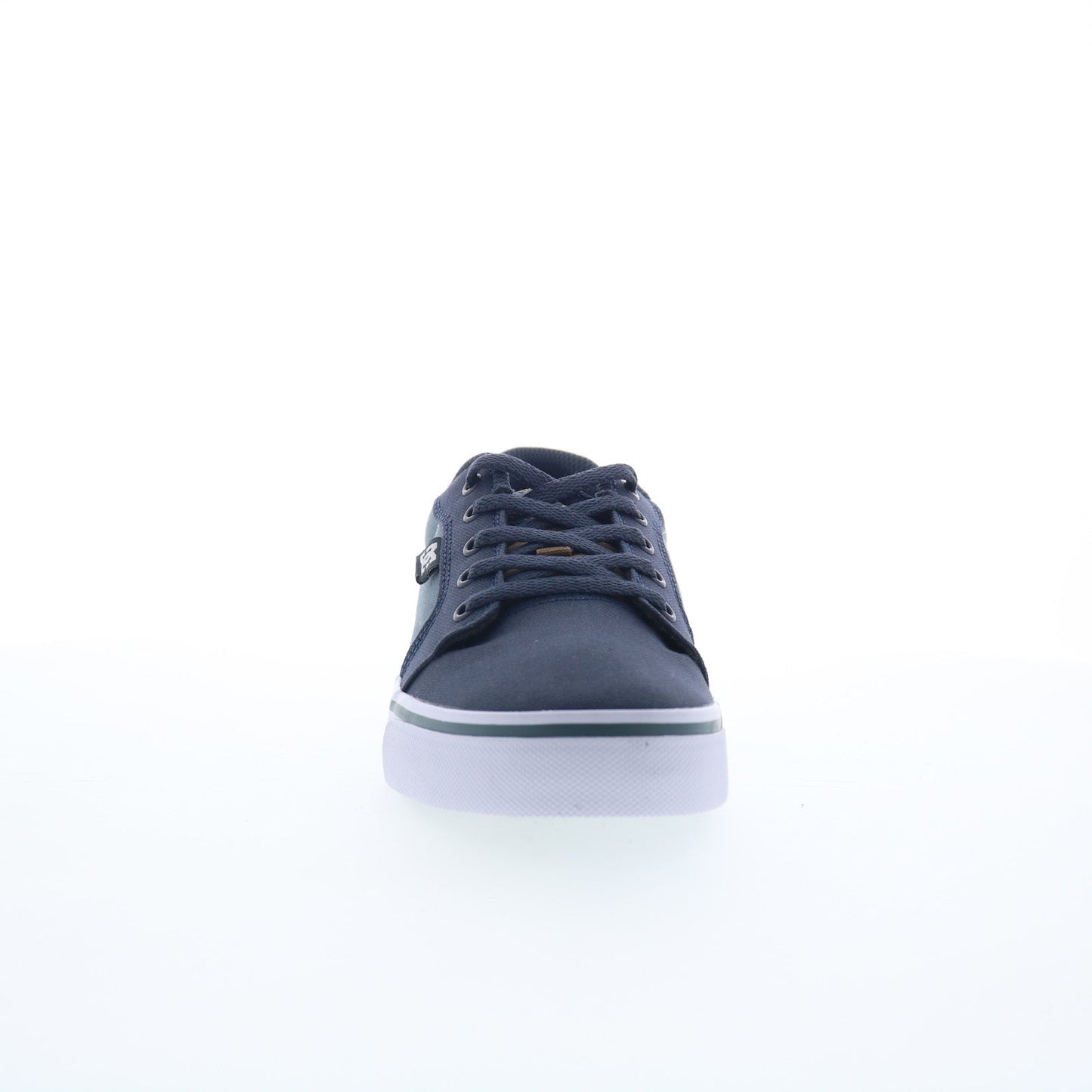 DC Anvil TX 320040-XBCW Mens Blue Canvas Skate Inspired Sneakers Shoes