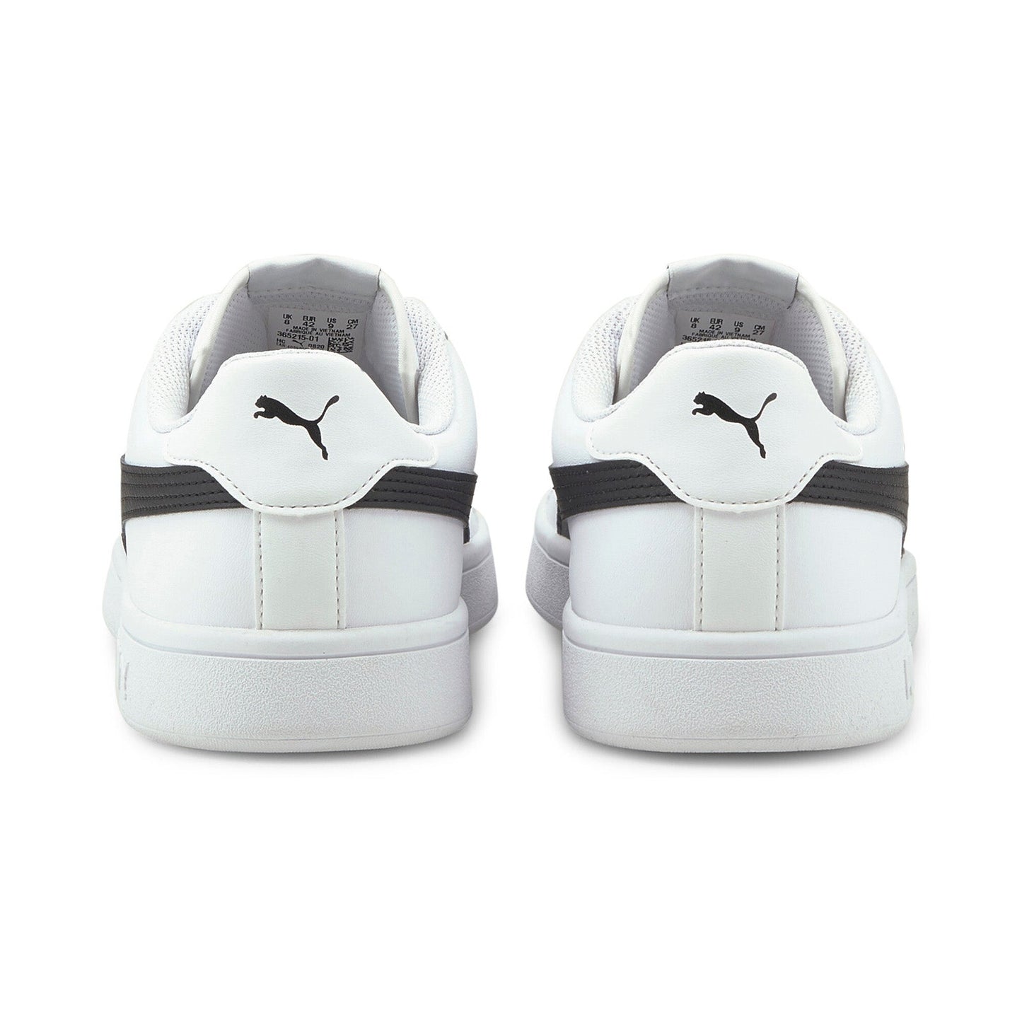 Puma Smash V2 L 36521501 Mens White Leather Lifestyle Sneakers Shoes
