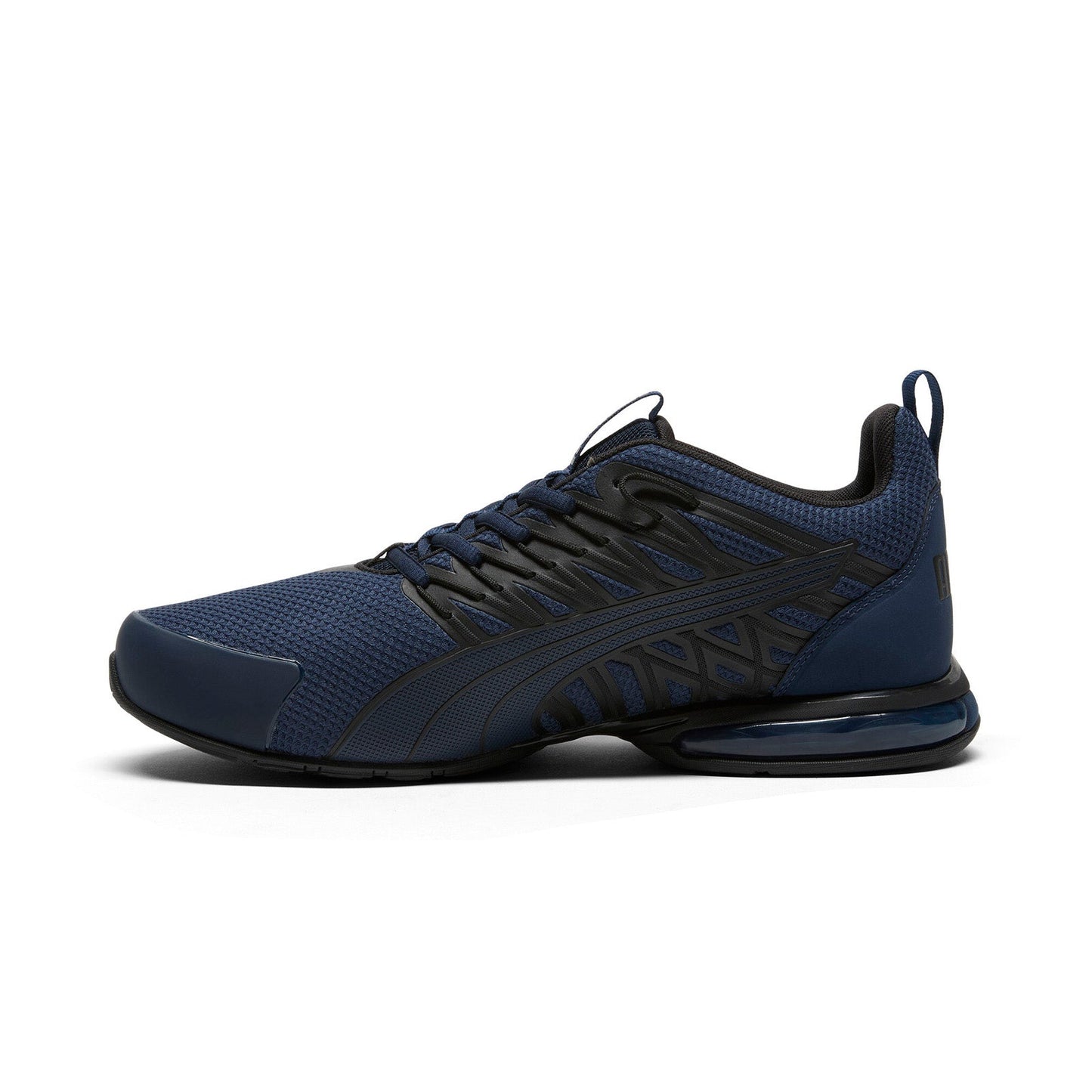 Puma Voltaic Evo 37960129 Mens Blue Mesh Lace Up Athletic Running Shoes