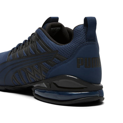 Puma Voltaic Evo 37960129 Mens Blue Mesh Lace Up Athletic Running Shoes