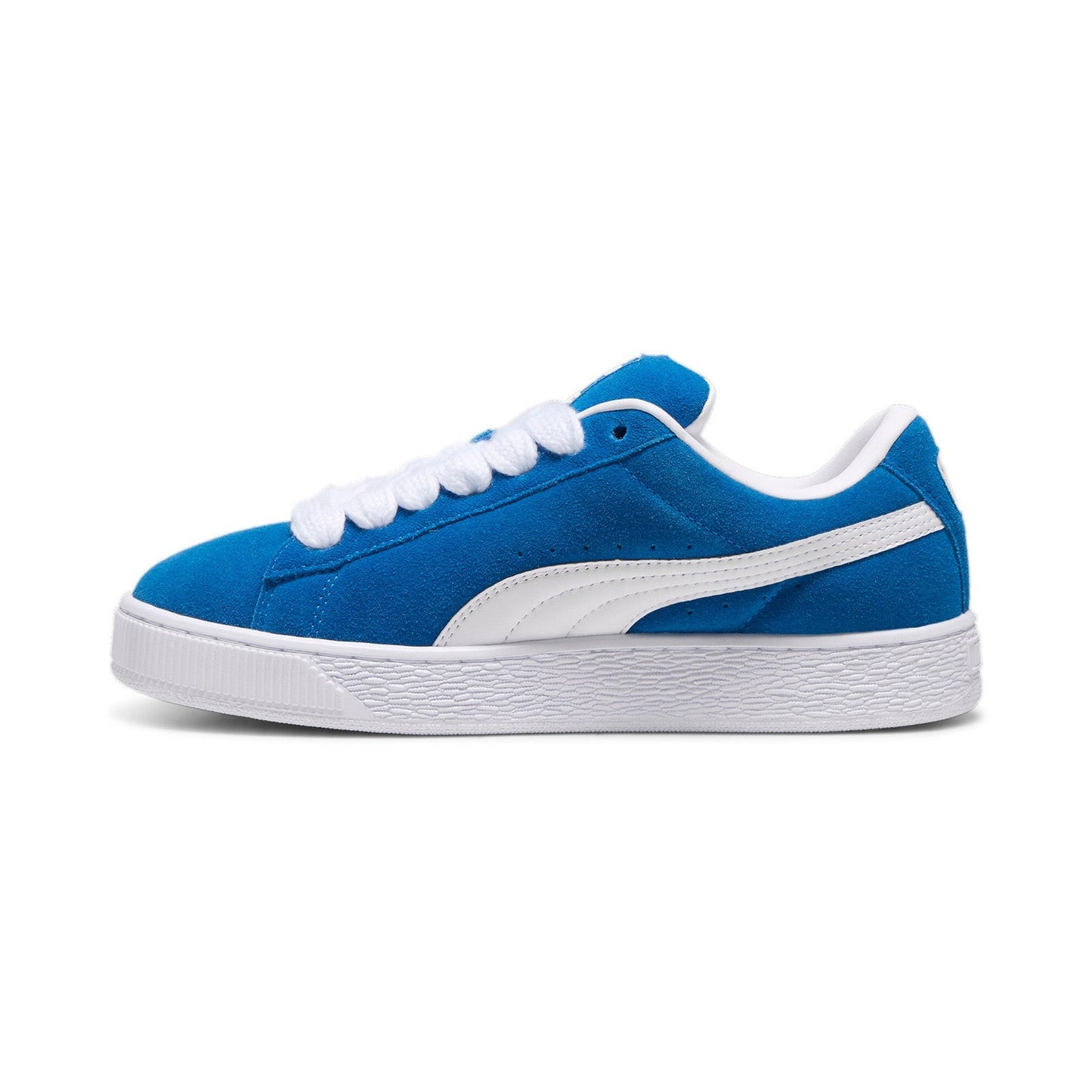 Puma Suede XL 39520501 Mens Blue Suede Lifestyle Sneakers Shoes