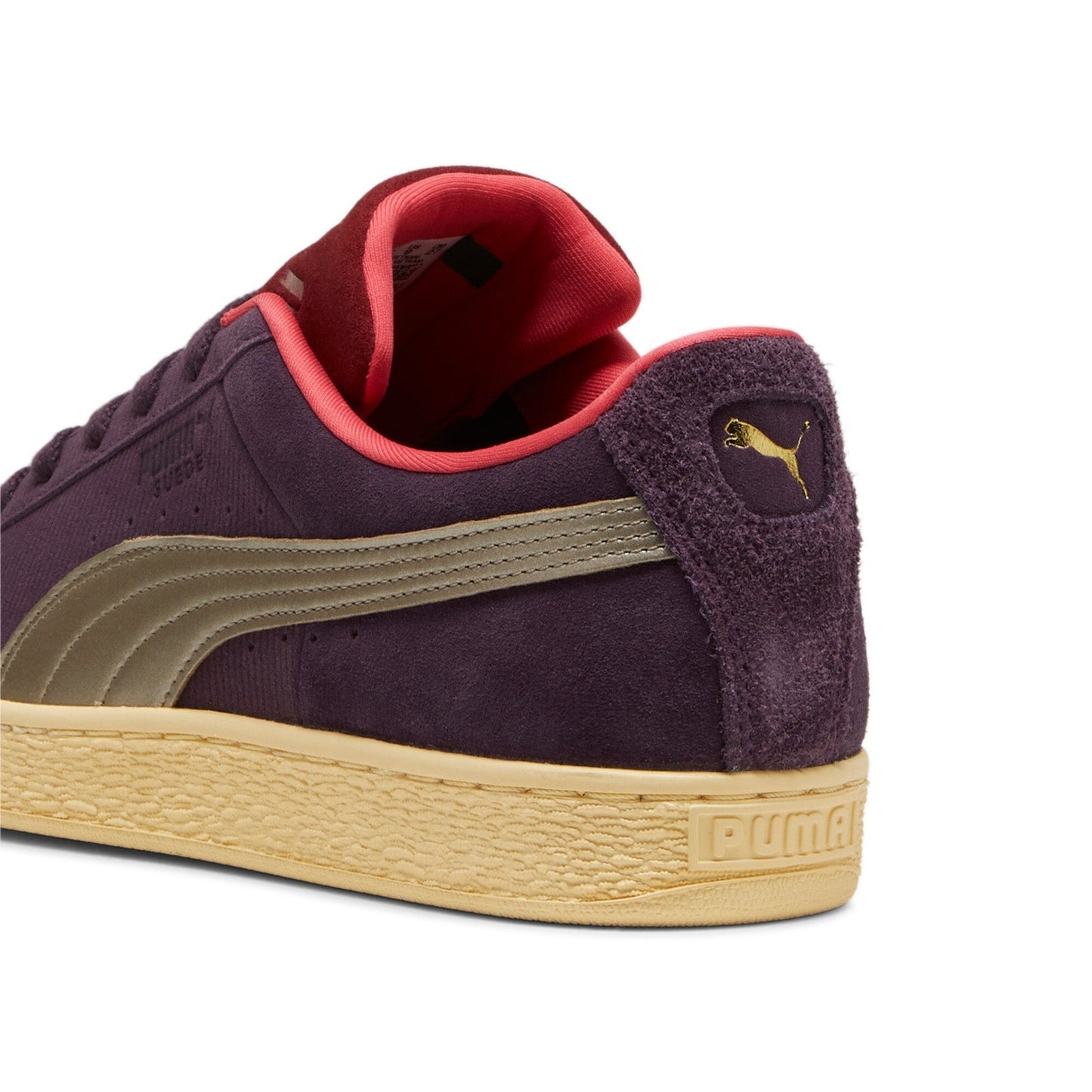 Puma Suede Play Paris 39819001 Mens Purple Suede Lifestyle Sneakers Shoes