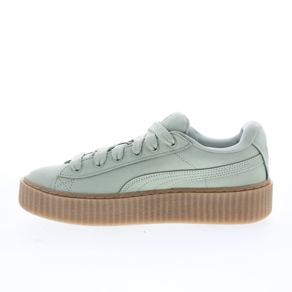 Puma Creeper Phatty Nubuck Womens Green Lifestyle Sneakers Shoes