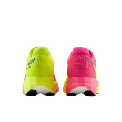 FuelCell SuperComp Elite v5 TCS London Marathon (D) Men's :Pink Heat | Alkaline Green