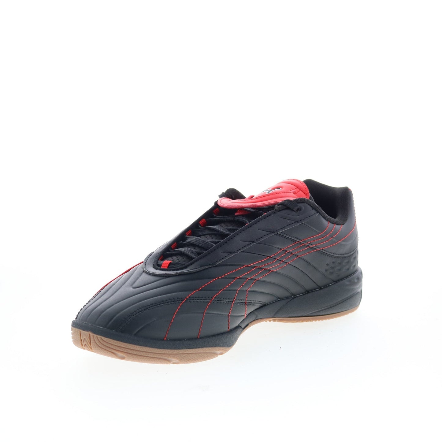 Puma V-S2 Libero 40328002 Mens Black Leather Lifestyle Sneakers Shoes