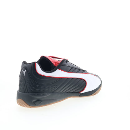 Puma V-S2 Libero 40328002 Mens Black Leather Lifestyle Sneakers Shoes