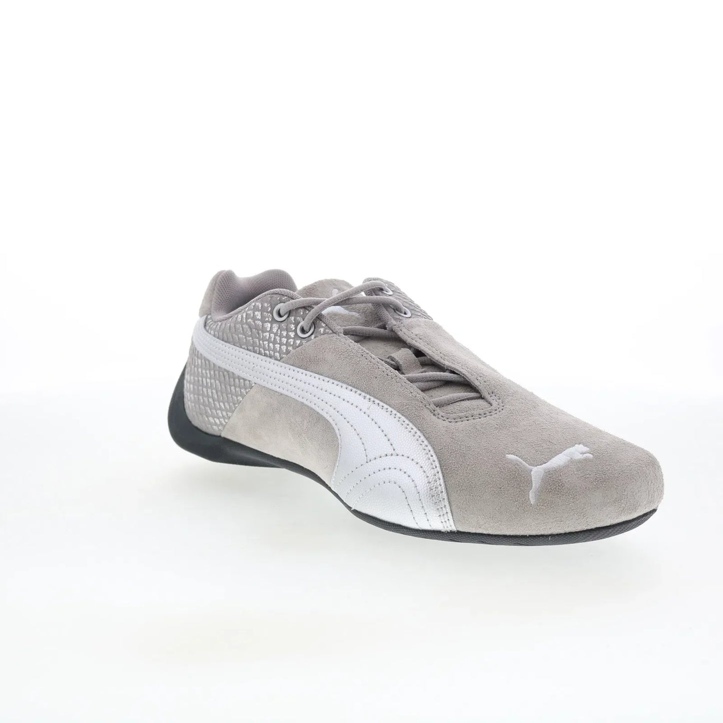 Puma Future Cat Emboss 40528302 Mens Gray Suede Lifestyle Sneakers Shoes