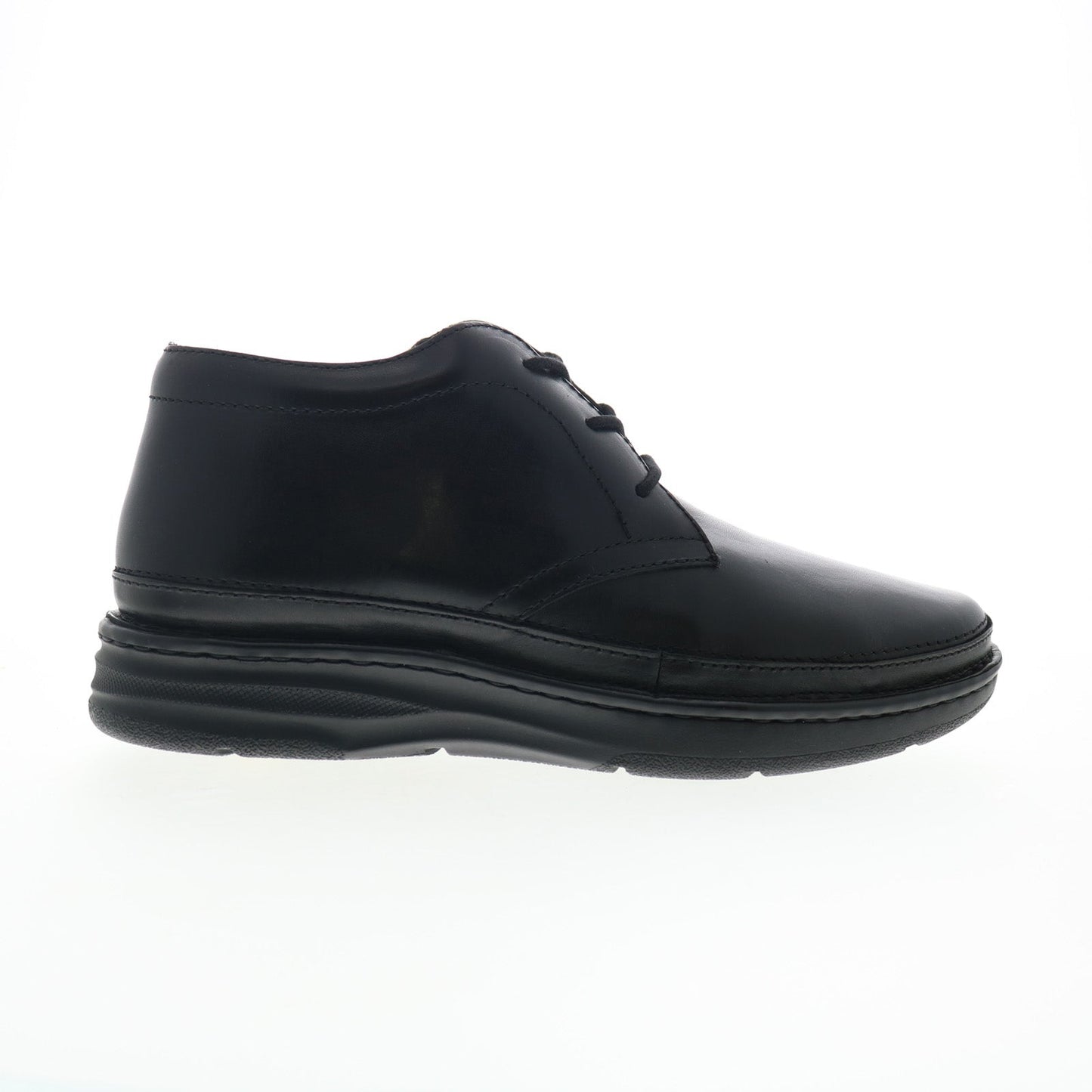 Drew Keith 40672-14 Mens Black Extra Wide 4E Leather Chukkas Boots