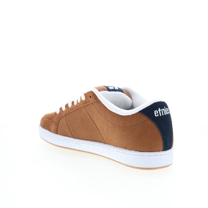 Etnies Kingpin 4101000091210 Mens Brown Suede Skate Inspired Sneakers Shoes