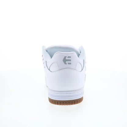 Etnies Faze 4101000537105 Mens White Suede Skate Inspired Sneakers Shoes