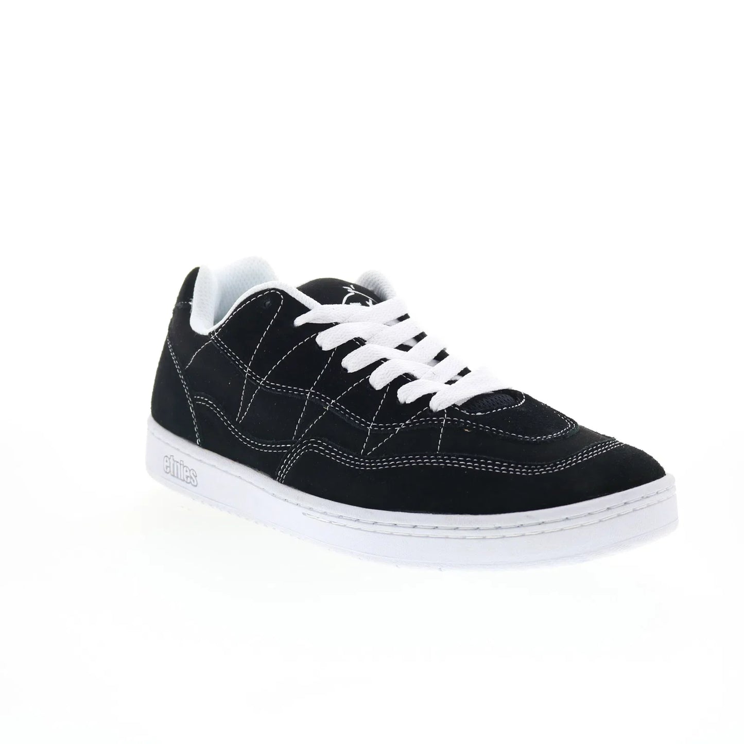 Etnies Snake 4101000581976 Mens Black Suede Skate Inspired Sneakers Shoes