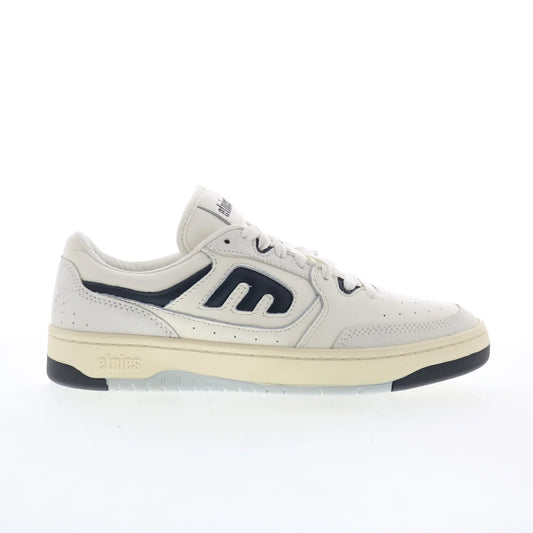 Etnies Loot 4101000584393 Mens White Leather Skate Inspired Sneakers Shoes
