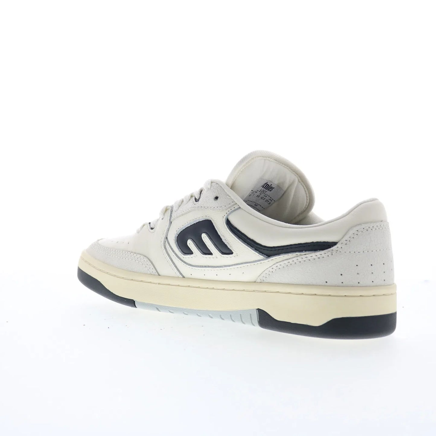 Etnies Loot 4101000584393 Mens White Leather Skate Inspired Sneakers Shoes