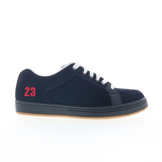 Etnies Sal23 4102000155401 Mens Blue Suede Skate Inspired Sneakers Shoes