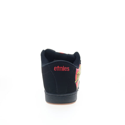 Etnies Kingpin X Santa Cruz Mens Black Skate Inspired Sneakers Shoes