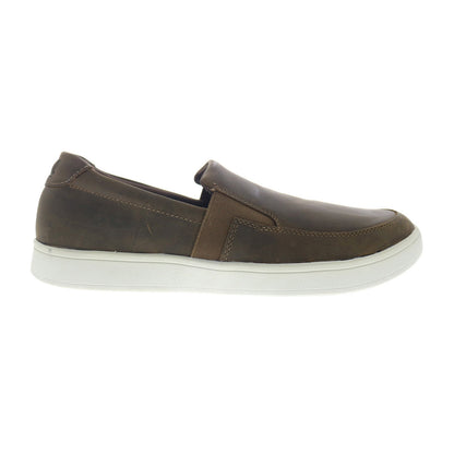Drew Jump 43949-6f Mens Brown Wide Leather Loafers & Slip Ons Casual Shoes