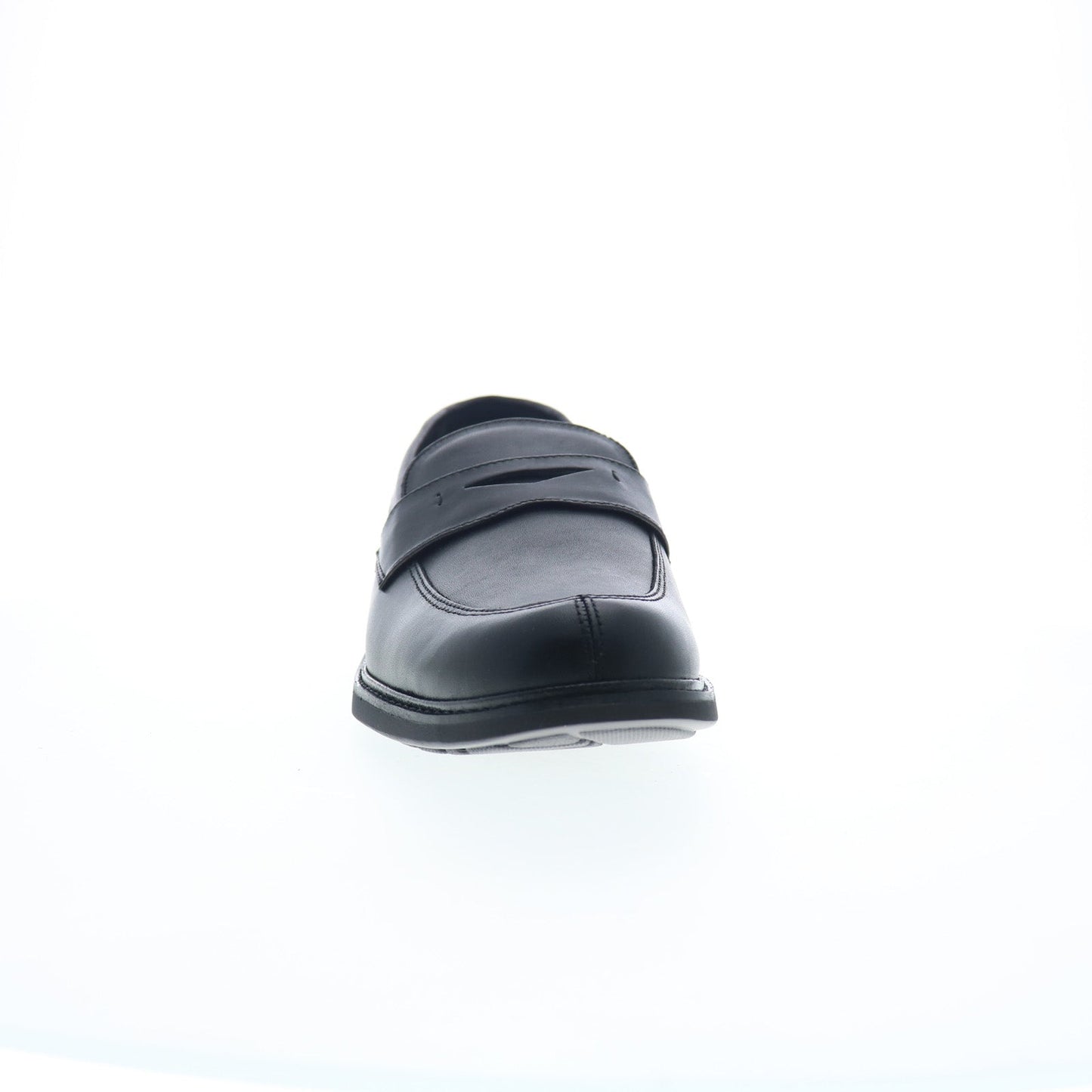 Drew Essex 43950-14 Mens Black Narrow Loafers & Slip Ons Penny Shoes