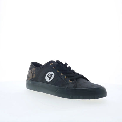 DC 43I Manual DC02960025-GRYBLK Mens Gray Skate Inspired Sneakers Shoes