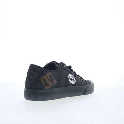 DC 43I Manual DC02960025-GRYBLK Mens Gray Skate Inspired Sneakers Shoes