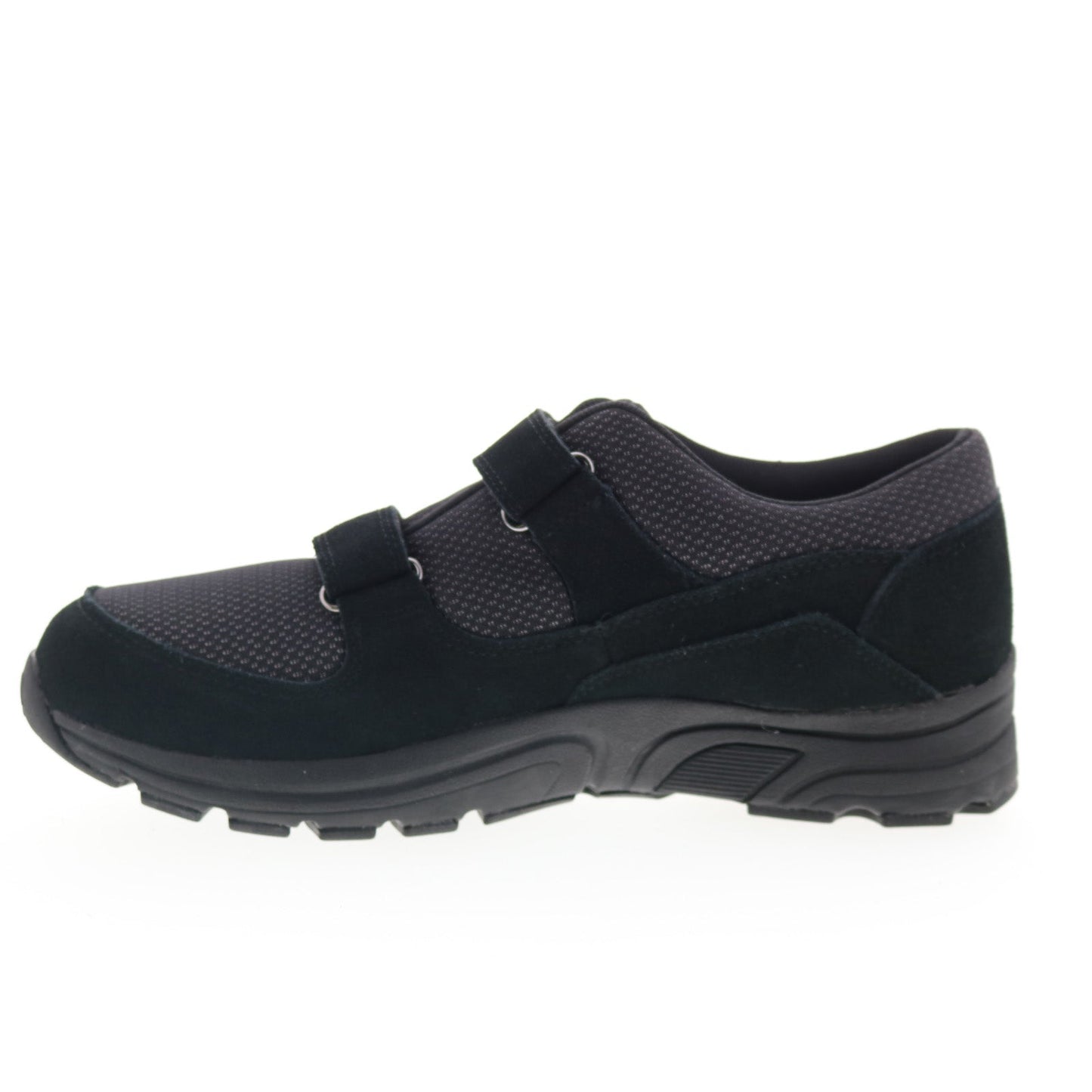 Drew Win 44001-19 Mens Black Narrow Suede Lifestyle Sneakers Shoes