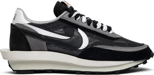 Nike Mens Sacai x LDWaffle Sneakers - 'Black'