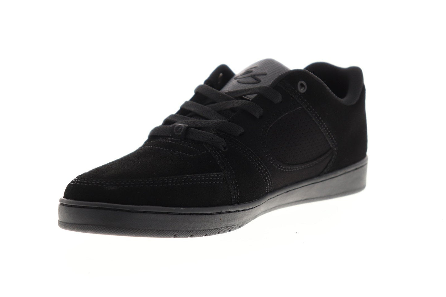 ES Accel Slim 5101000144004 Mens Black Suede Skate Inspired Sneakers Shoes