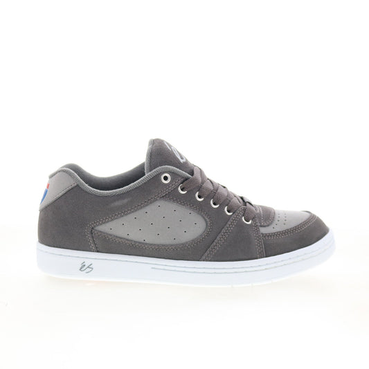 ES Accel X GO Skateboarding Day Mens Gray Skate Inspired Sneakers Shoes