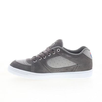 ES Accel X GO Skateboarding Day Mens Gray Skate Inspired Sneakers Shoes