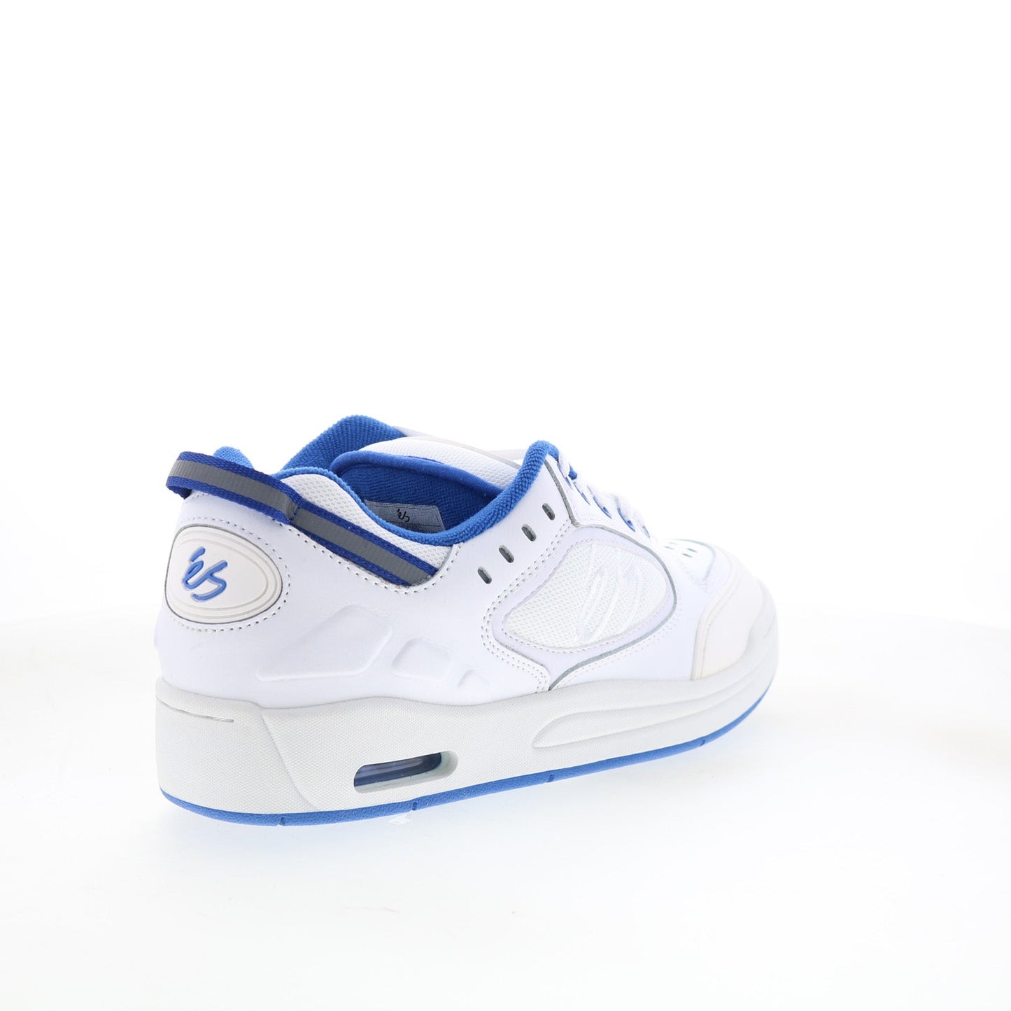 ES Creager 5102000062155 Mens White Leather Skate Inspired Sneakers Shoes