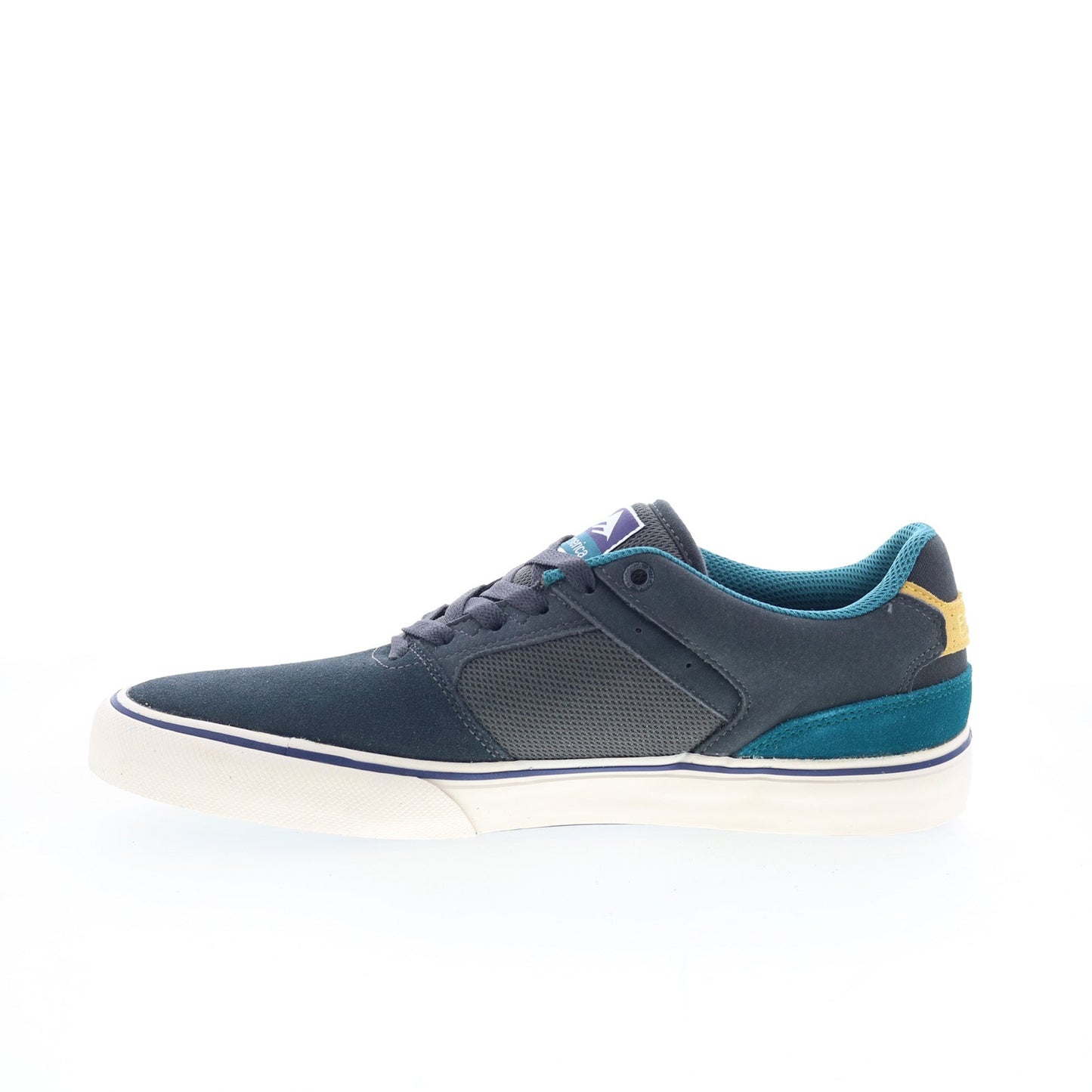 Emerica The Low Vulc 6101000131488 Mens Blue Skate Inspired Sneakers Shoes