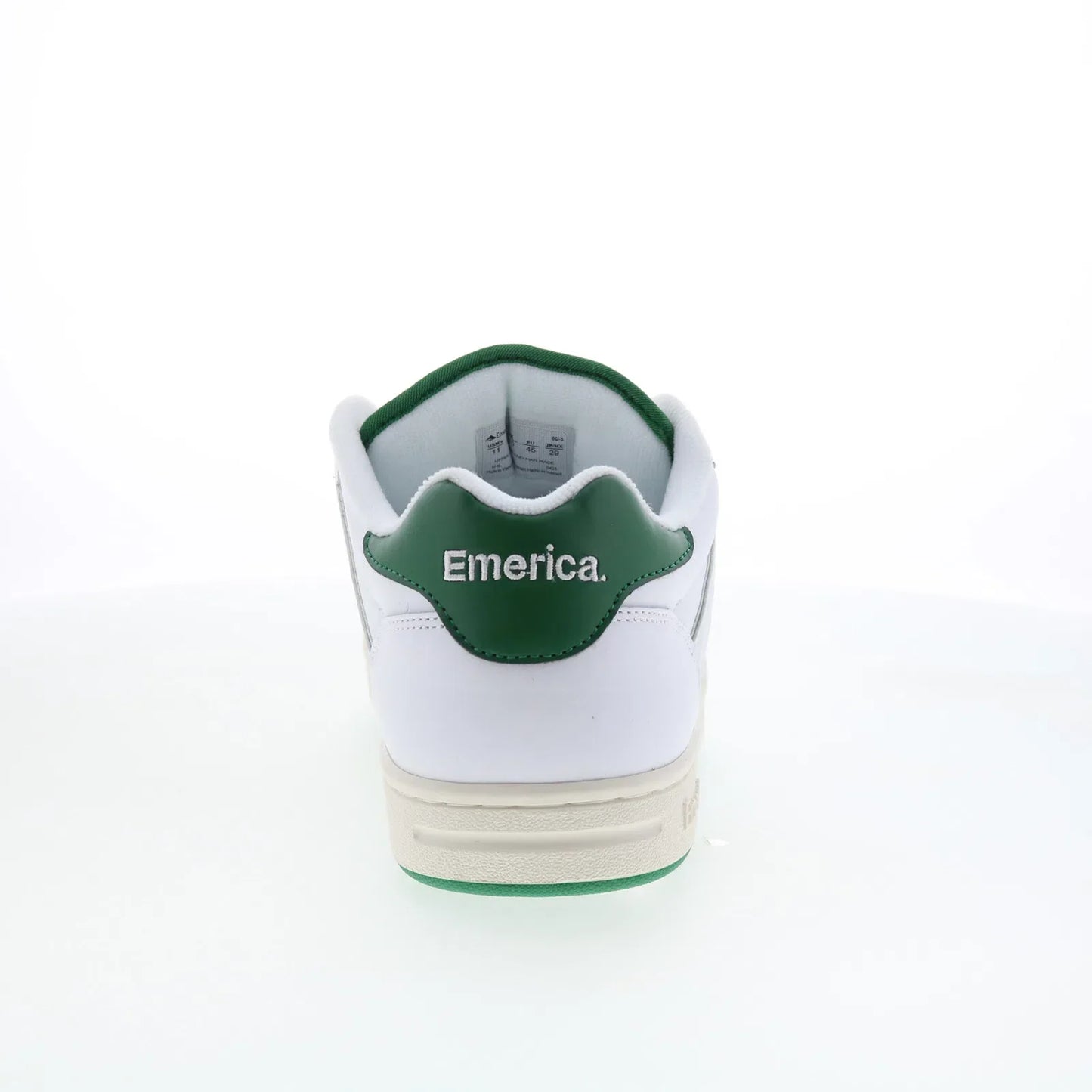 Emerica OG-1 6101000152167 Mens White Leather Skate Inspired Sneakers Shoes
