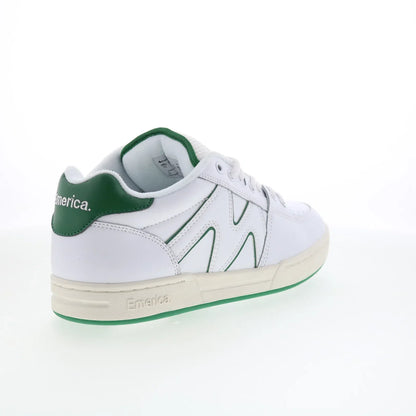 Emerica OG-1 6101000152167 Mens White Leather Skate Inspired Sneakers Shoes