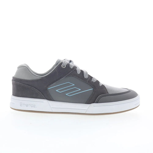 Emerica Heritic 6101000155076 Mens Gray Skate Inspired Sneakers Shoes