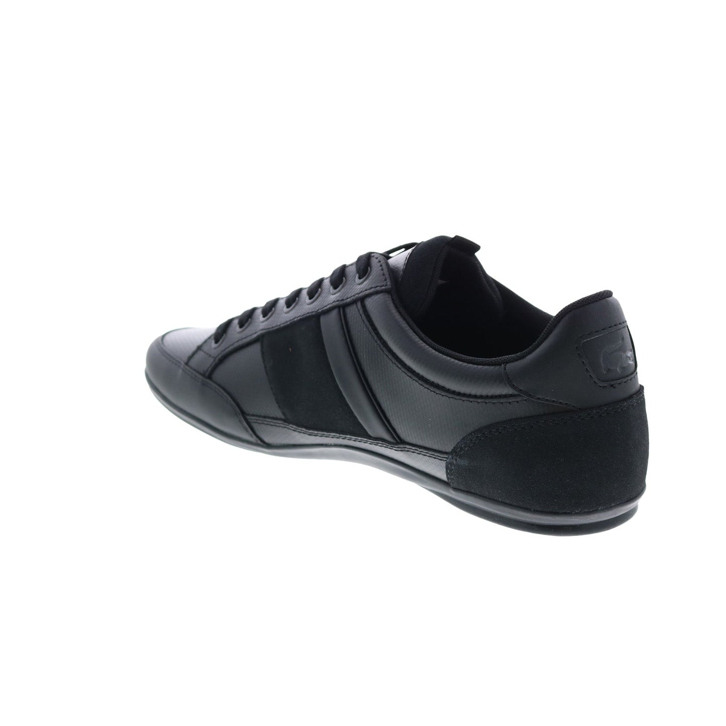 Lacoste Chaymon Bl 22 2 CMA Mens Black Leather Lifestyle Sneakers Shoes