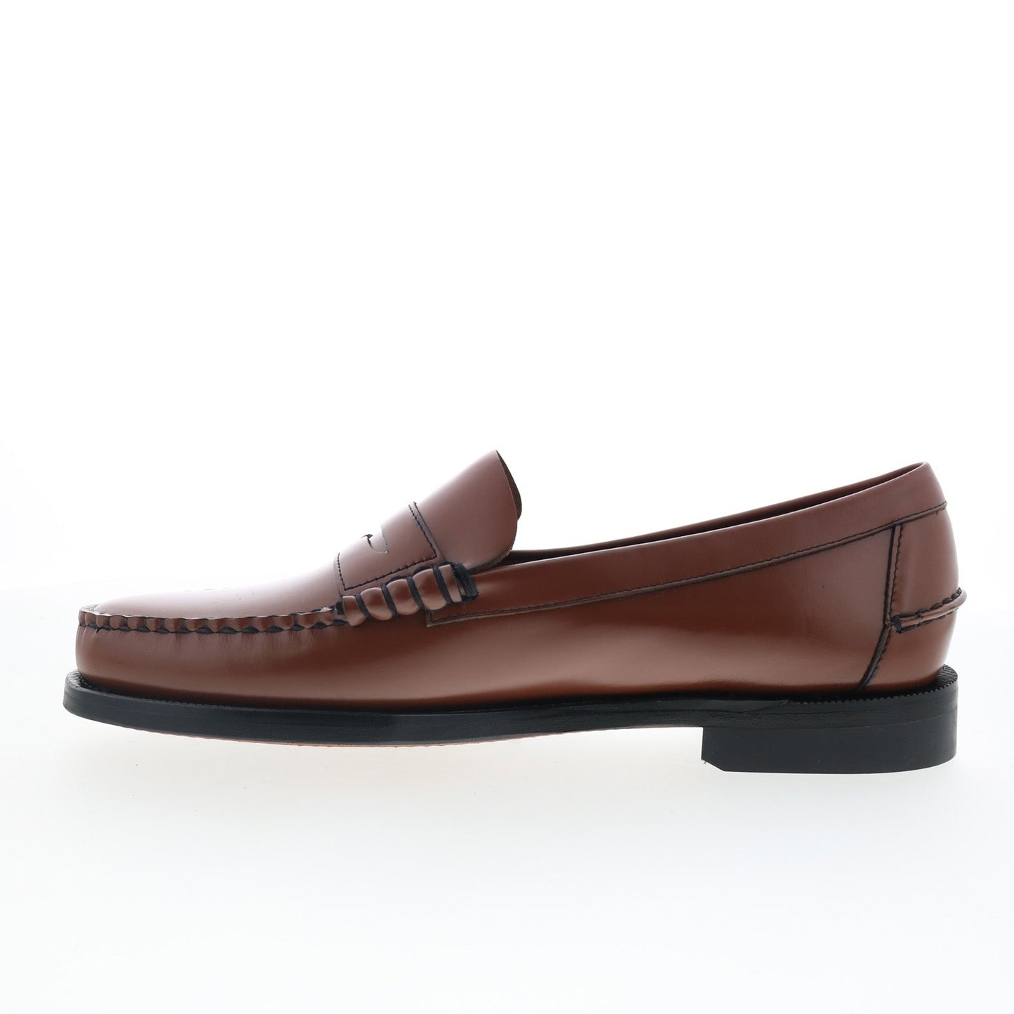 Sebago Classic Dan 7000300-900 Mens Brown Wide Loafers & Slip Ons Penny Shoes