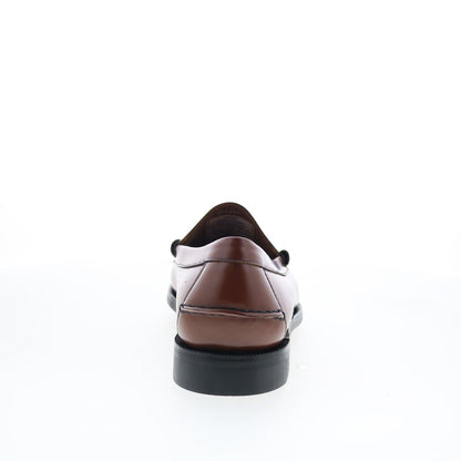 Sebago Classic Dan 7000300-900 Mens Brown Wide Loafers & Slip Ons Penny Shoes