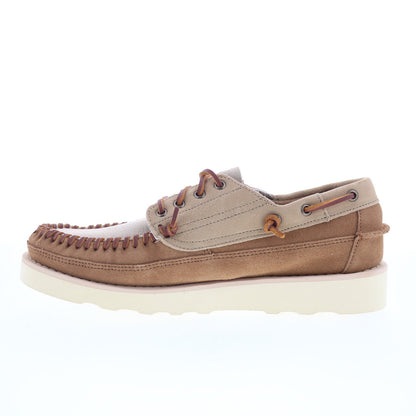 Sebago Cayuga 70015S0-959 Mens Brown Suede Loafers & Slip Ons Boat Shoes