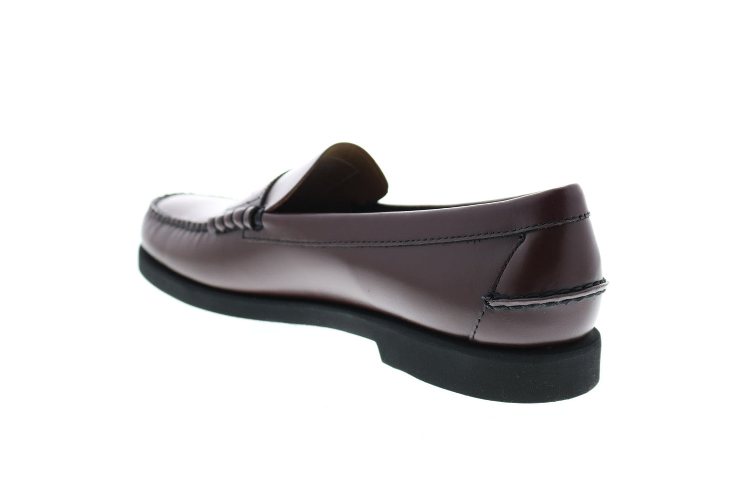 Sebago Dan Polaris 7001GW0-903 Mens Brown Wide Loafers & Slip Ons Penny Shoes