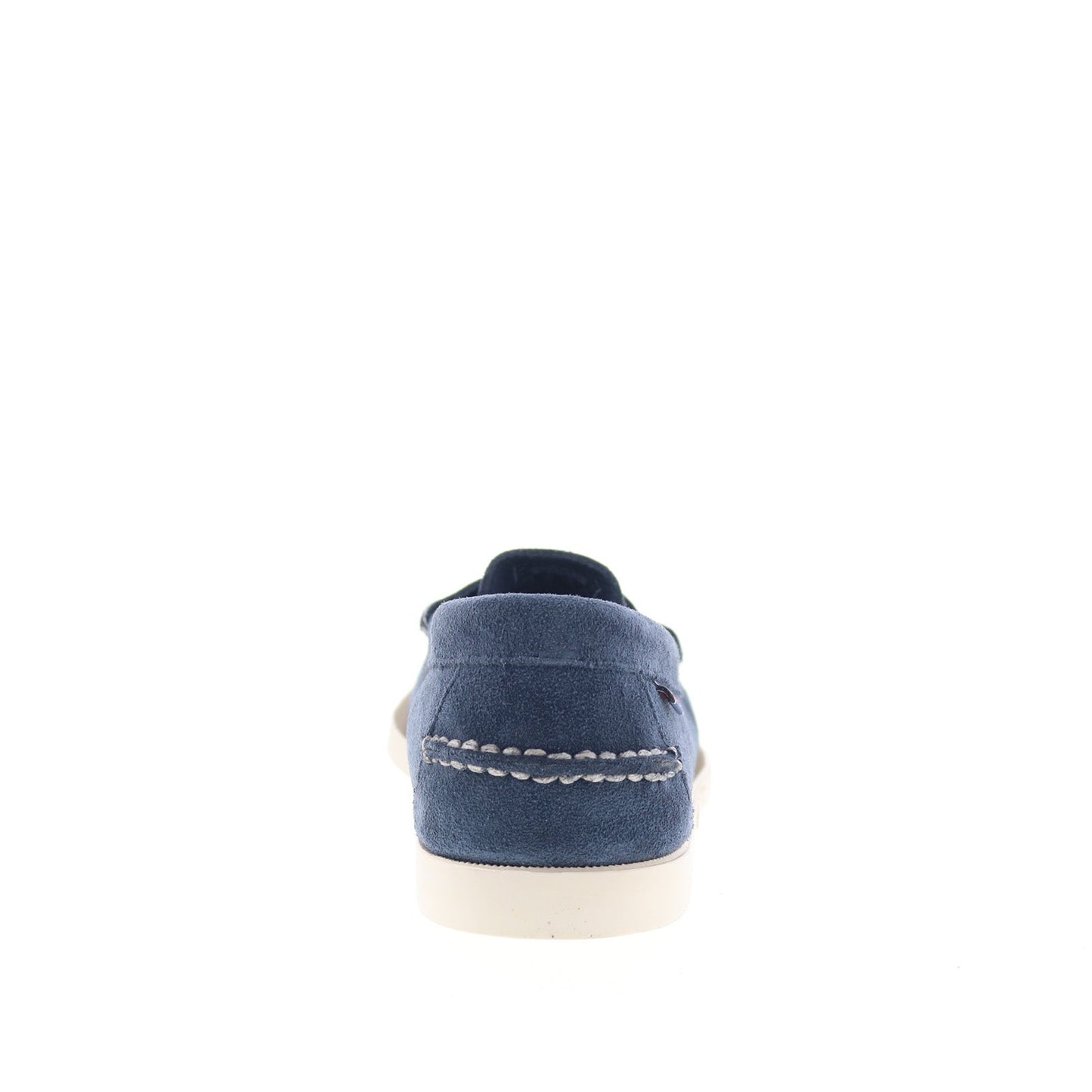 Sebago Dan Boat Flesh Out Mens Blue Suede Loafers & Slip Ons Penny Shoes