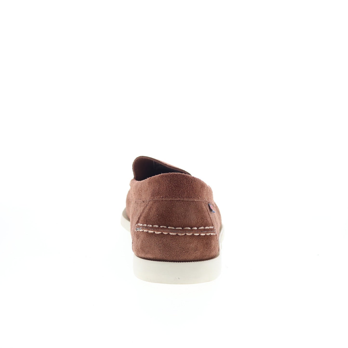 Sebago Frank Boat Roughout Mens Brown Suede Loafers & Slip Ons Casual Shoes