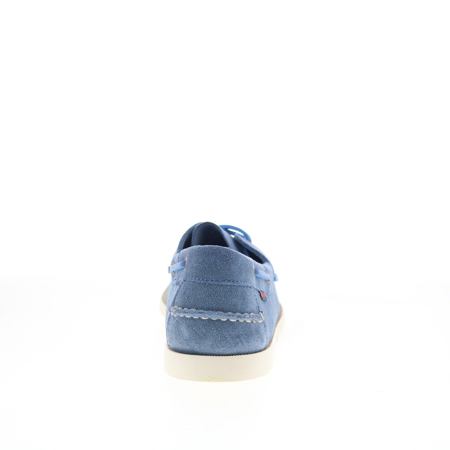 Sebago Portland Flesh Out Mens Blue Suede Loafers & Slip Ons Boat Shoes