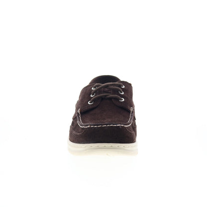 Sebago Scotty 71131QW-ABU Mens Brown Suede Loafers & Slip Ons Boat Shoes