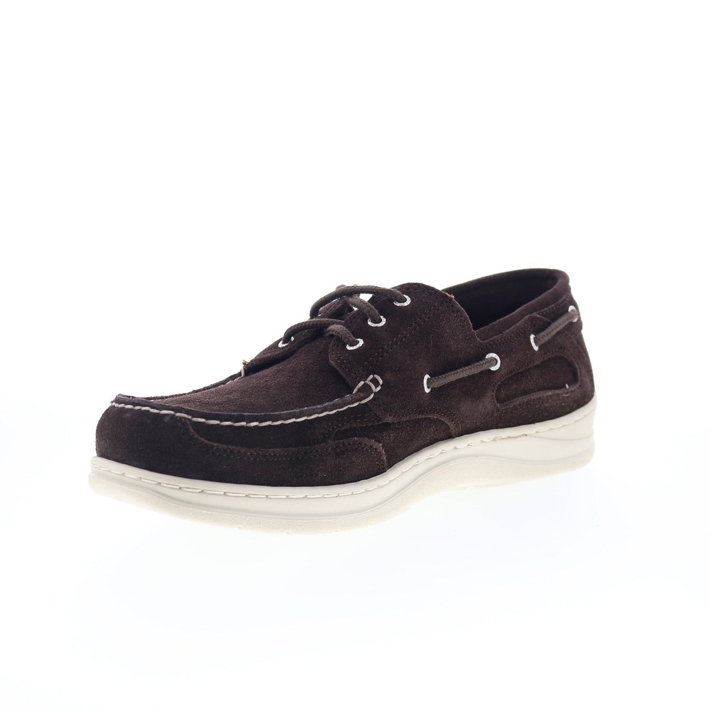 Sebago Scotty 71131QW-ABU Mens Brown Suede Loafers & Slip Ons Boat Shoes