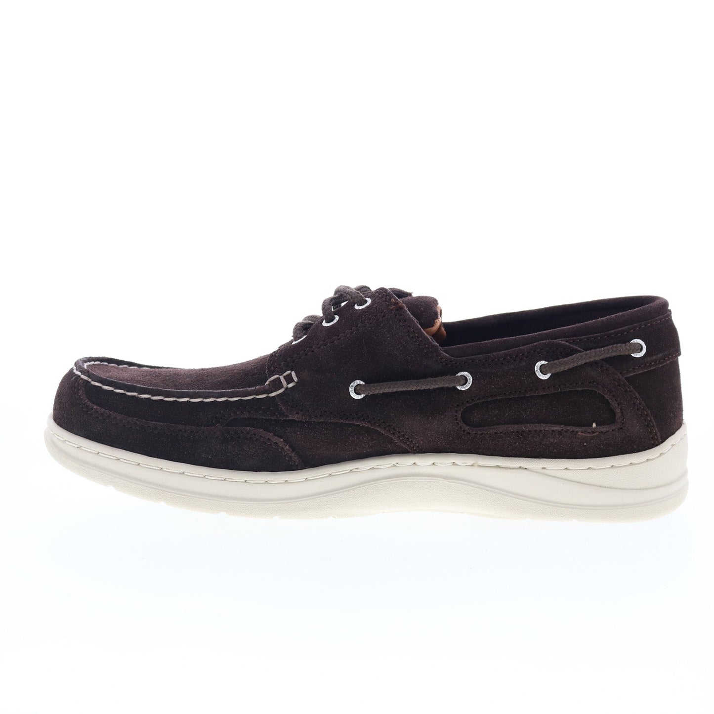 Sebago Scotty 71131QW-ABU Mens Brown Suede Loafers & Slip Ons Boat Shoes