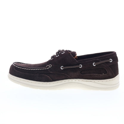 Sebago Scotty 71131QW-ABU Mens Brown Suede Loafers & Slip Ons Boat Shoes