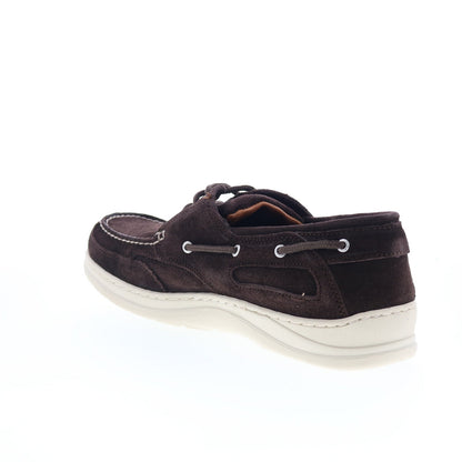 Sebago Scotty 71131QW-ABU Mens Brown Suede Loafers & Slip Ons Boat Shoes