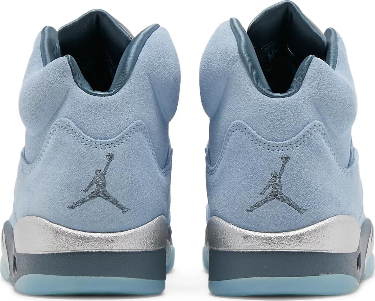 Nike Womens Air Jordan 5 Retro Sneakers - 'Blue Bird'