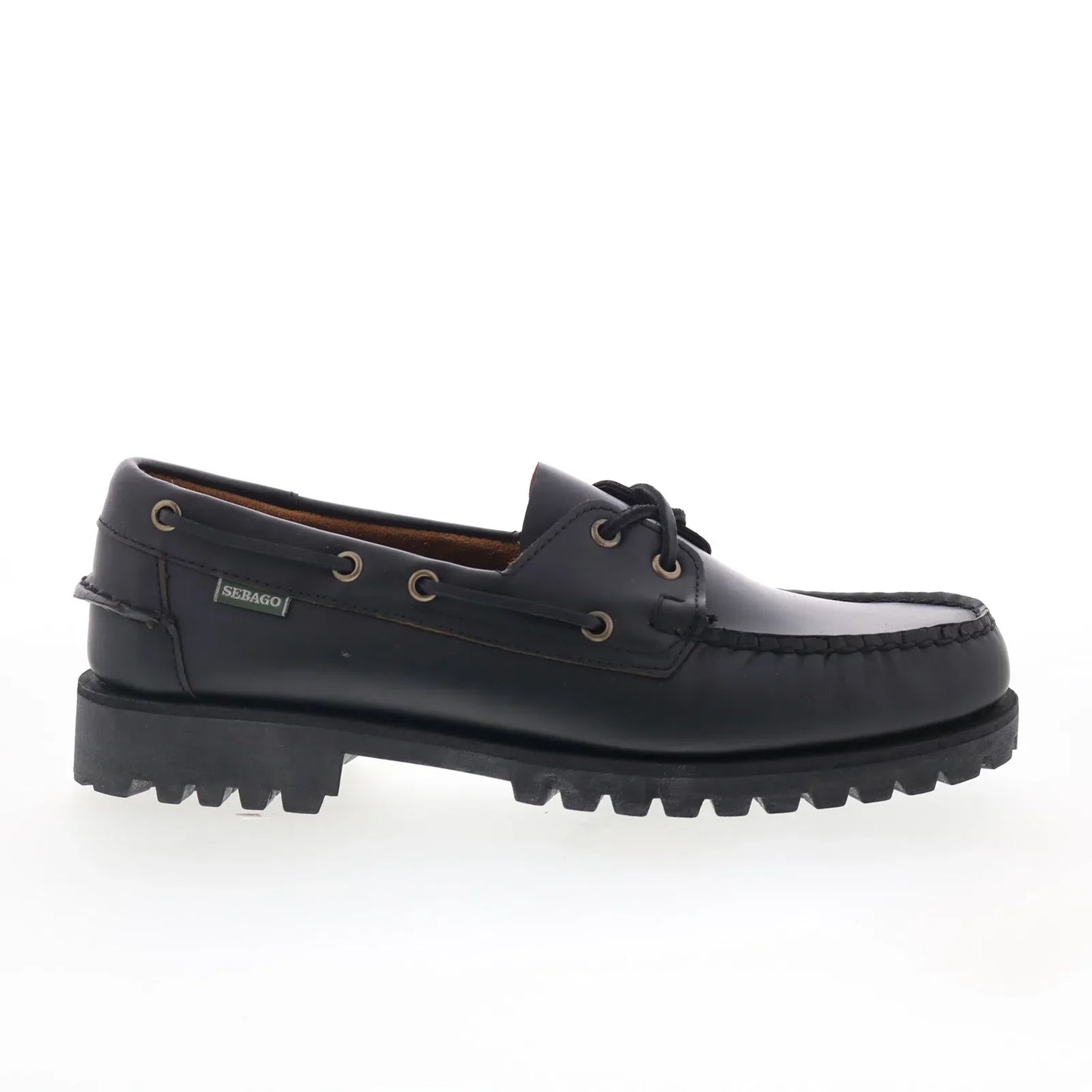 Sebago Ranger Moc Soft 76111PW-924 Mens Black Loafers & Slip Ons Boat Shoes